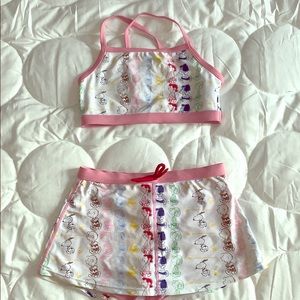 Cute 2 piece bathing suit